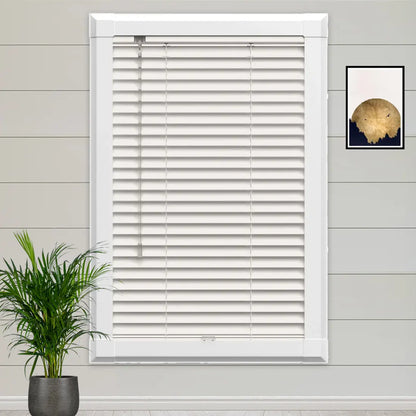 Polar Off White Perfect Fit Wooden blind