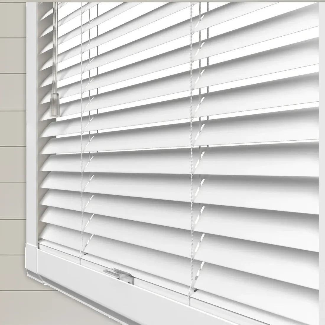 Pure White Perfect Fit Wooden blind