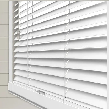 Pure White Perfect Fit Wooden blind