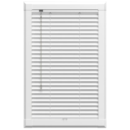 Pure White Perfect Fit Wooden blind