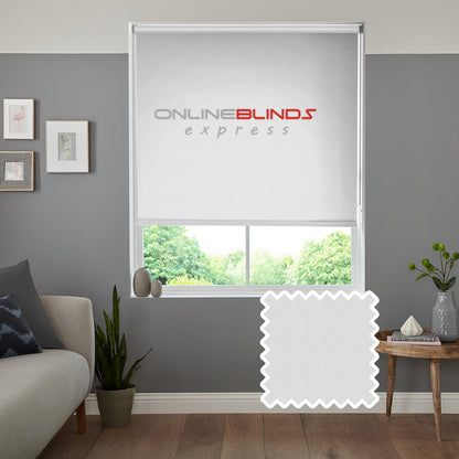 Iris B/O Cream - QuickFit No Drill Roller Blinds