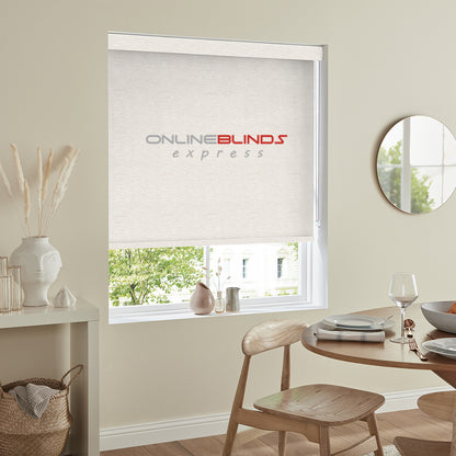 Wave B/O Beige - QuickFit No Drill Roller Blinds