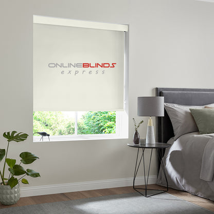 Wisteria B/O Cream - QuickFit No Drill Roller Blinds