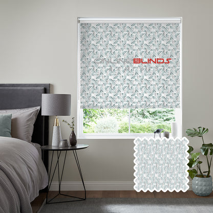 Simetric B/O Jade - QuickFit No Drill Roller Blinds