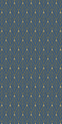Yarrow B/O Navy - QuickFit No Drill Roller Blinds
