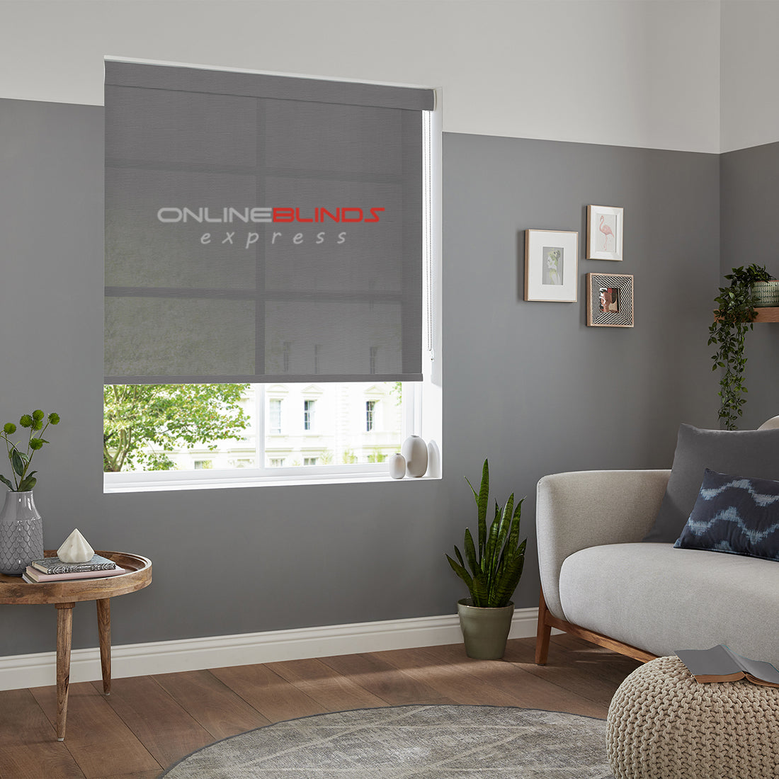Freesia Silver - QuickFit No Drill Roller Blinds