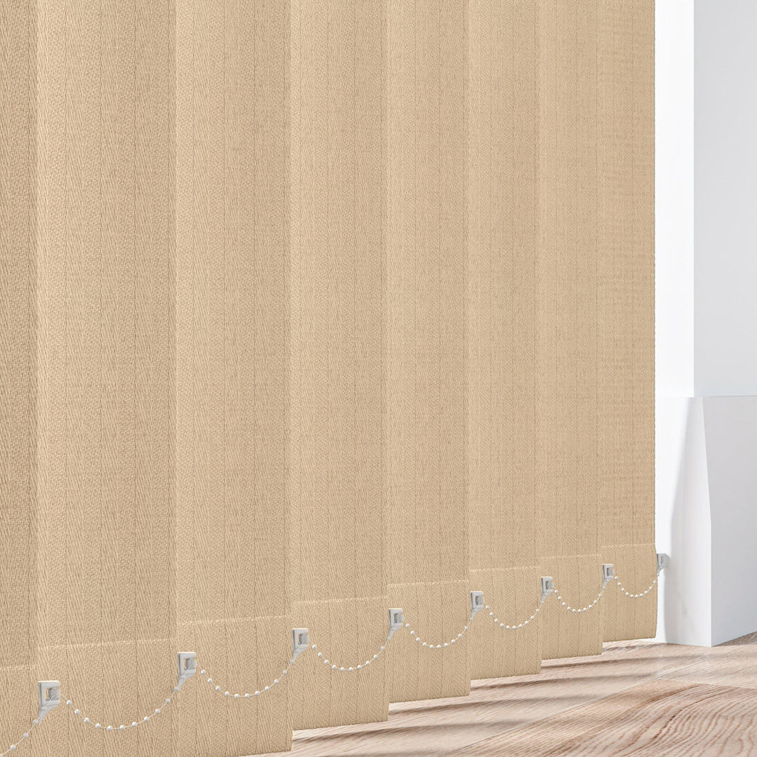 Rome Caramel - Beige Vertical Blinds