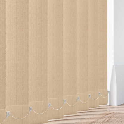 Rome Caramel - Beige Vertical Blinds