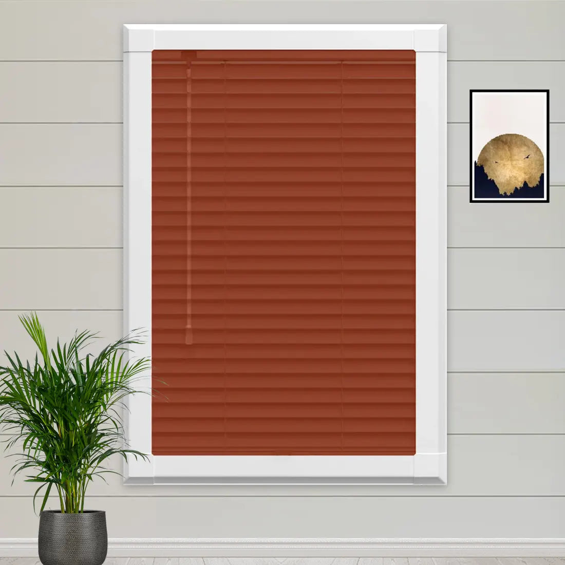 Russet Perfect Fit Metal Blind