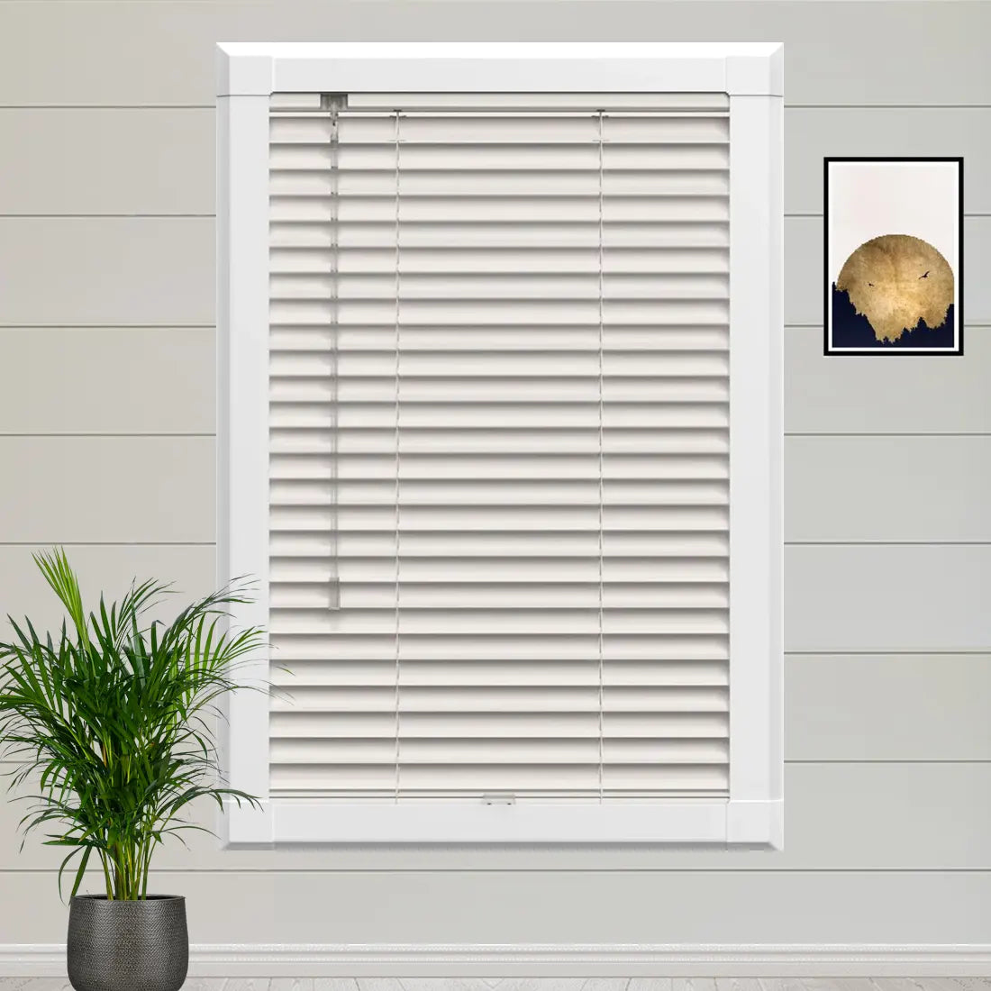 Satin Silver Perfect Fit Metal Blind