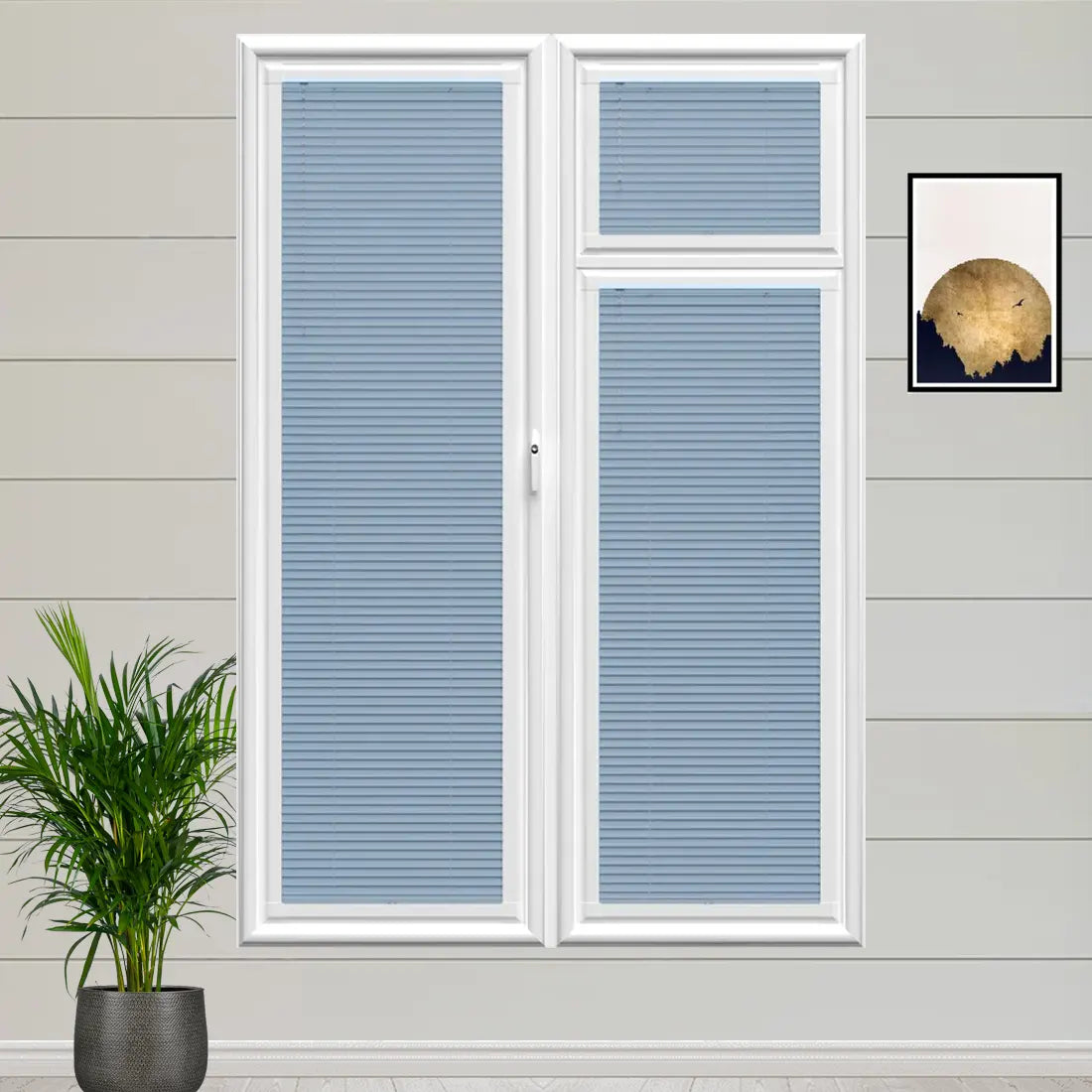 Sea Blue Perfect Fit Metal Blind - Online Blinds Express