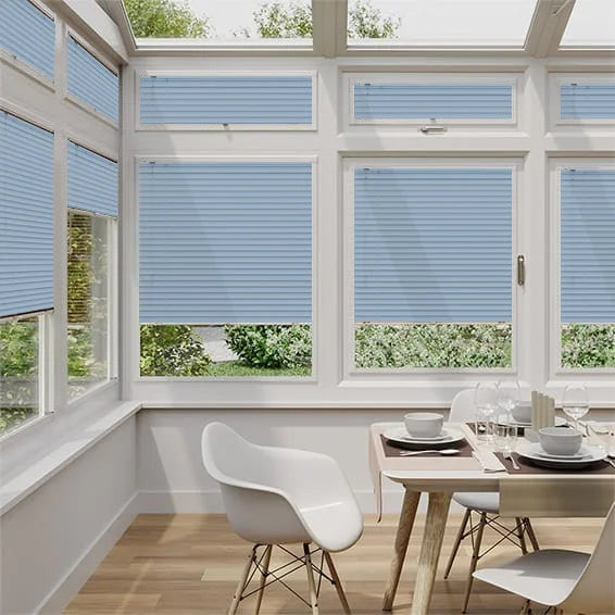 Sea Blue Perfect Fit Metal Blind