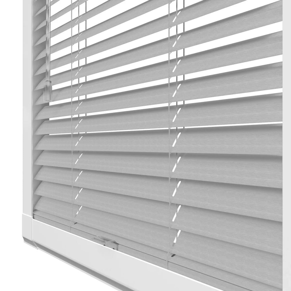 Shiny Silver Perfect Fit Metal Blind