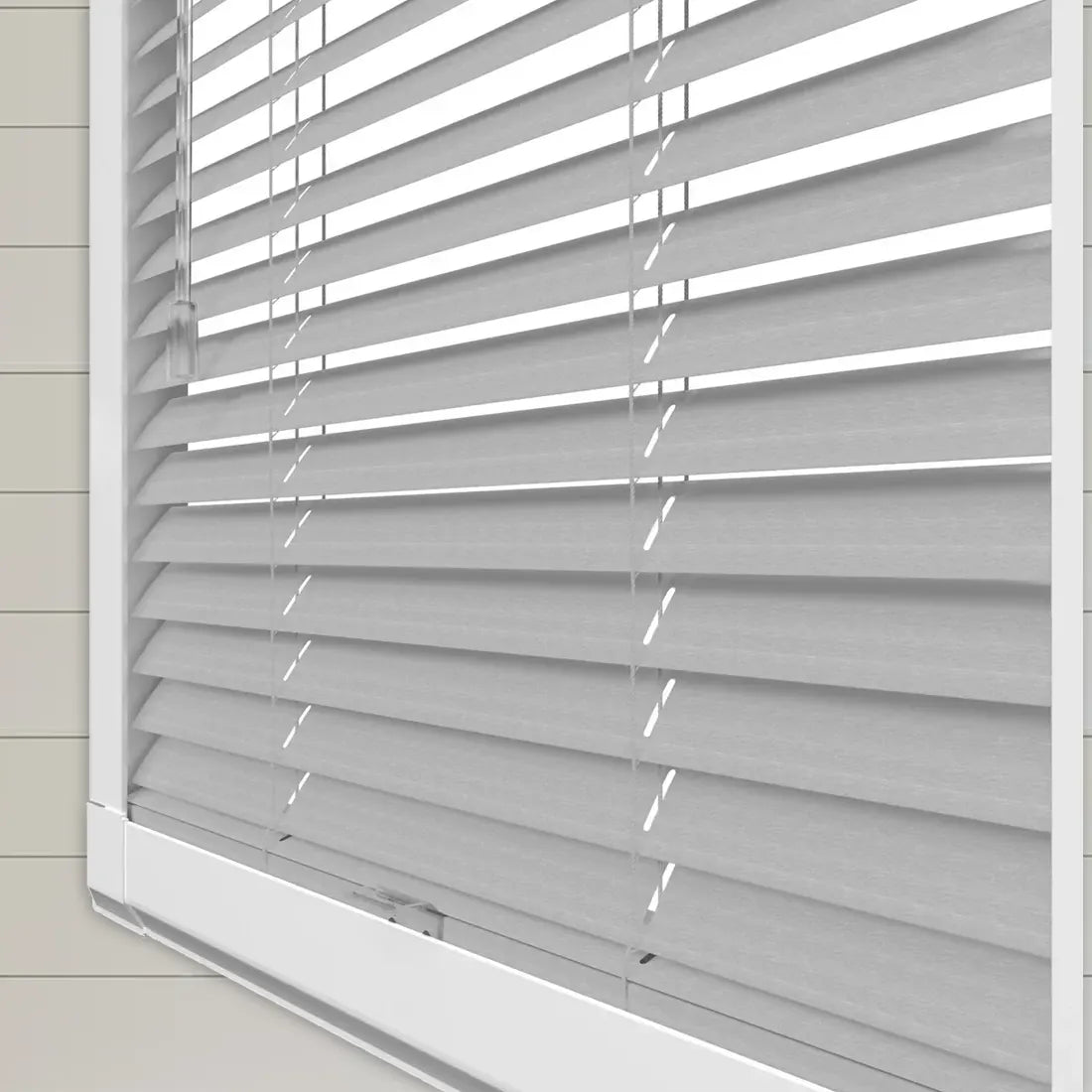 Shiny Silver Perfect Fit Metal Blind