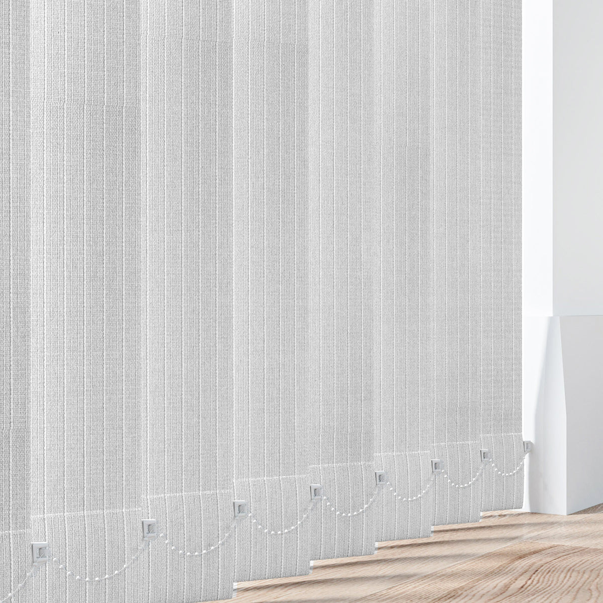 Stripe White - Vertical Blinds