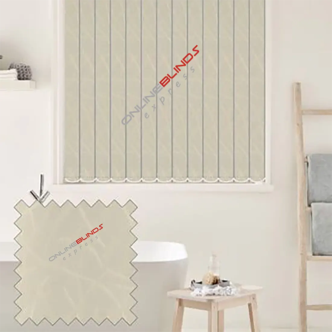 Sweet Cream - Vertical Blinds