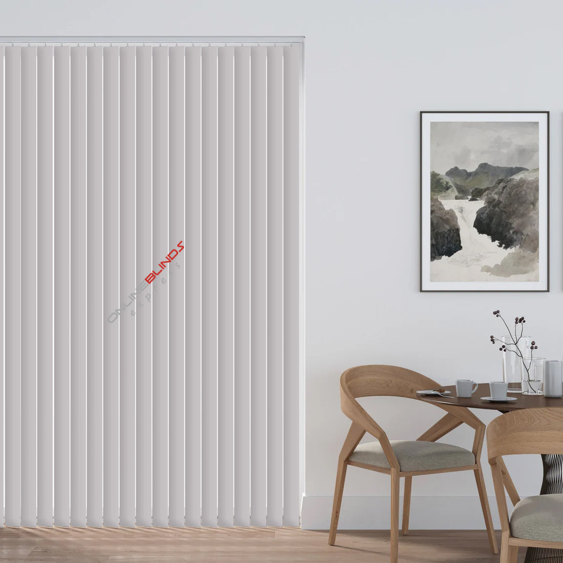 UNILUX LILAC - PVC WATERPROOF BLACKOUT VERTICAL BLINDS