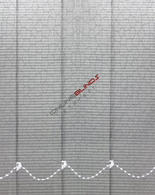 VEGA ASH - PVC WATERPROOF BLACKOUT VERTICAL BLINDS