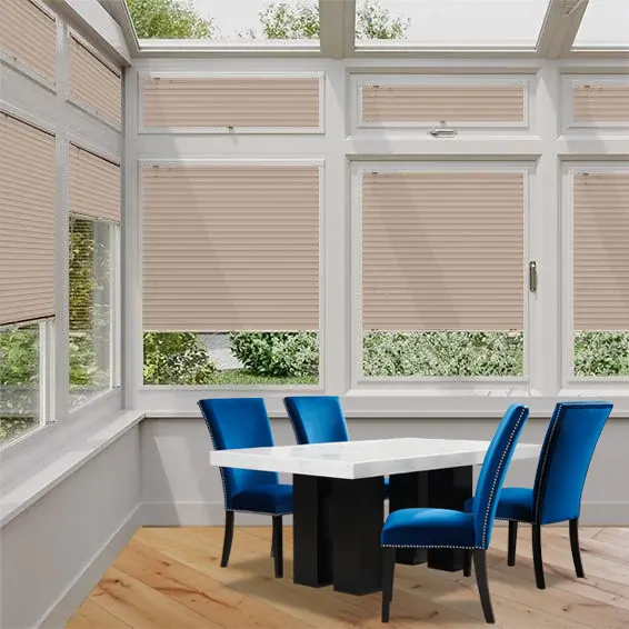 Walnut Perfect Fit Metal Blind