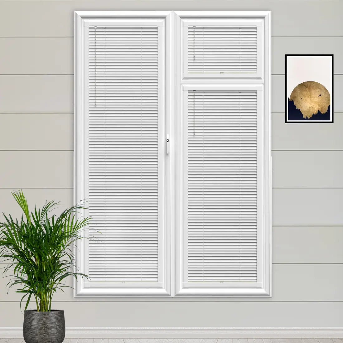 White Perfect Fit Metal Blind