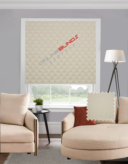 Alhambra Cream EB - Roman Blind