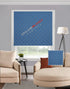 Alhambra Denim EB - Roman Blind - Online Blinds Express