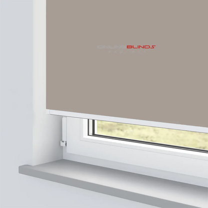 AQUALUSH BEIGE MOTORISED ROLLER BLIND