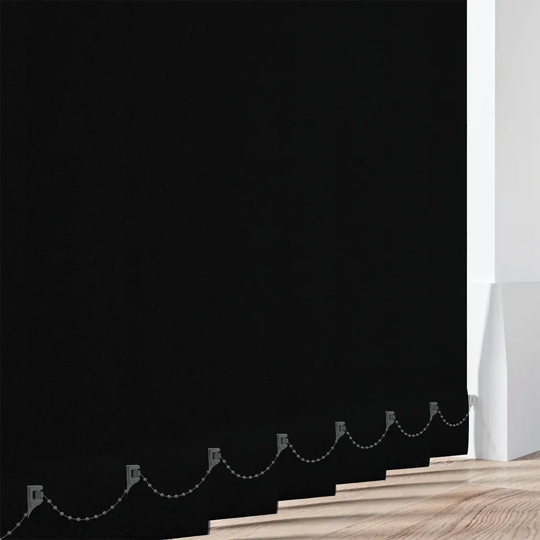 Aqualush Black PVC Waterproof Replacement Slats