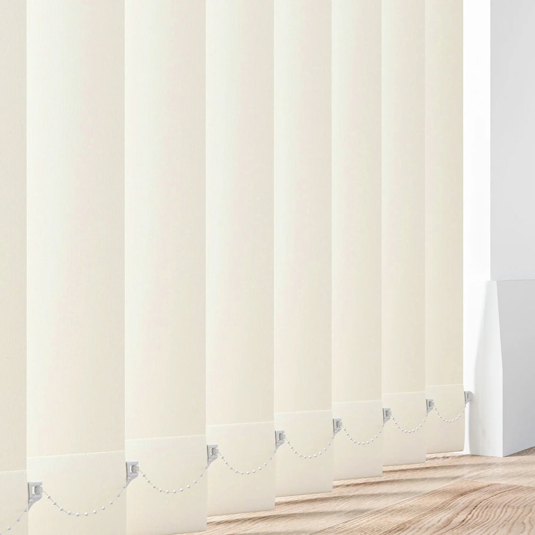 Aqualush Cream PVC Waterproof Replacement Slats