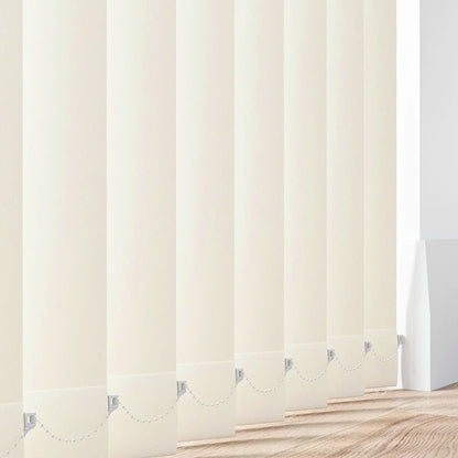 Aqualush Cream PVC Waterproof Replacement Slats