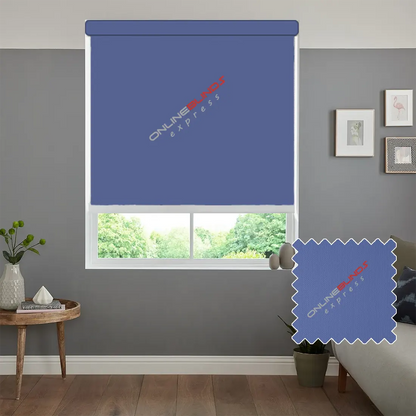 AQUALUSH SKY BLUE – WATERPROOF BLACKOUT ROLLER BLIND