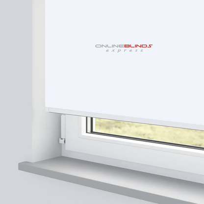 AQUALUSH WHITE – WATERPROOF BLACKOUT ROLLER BLIND