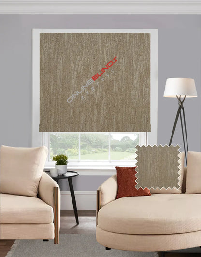 Bali Gold EB - Roman Blind - Online Blinds Express