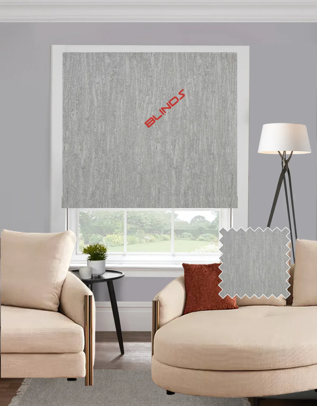 Bali Shell EB - Roman Blind
