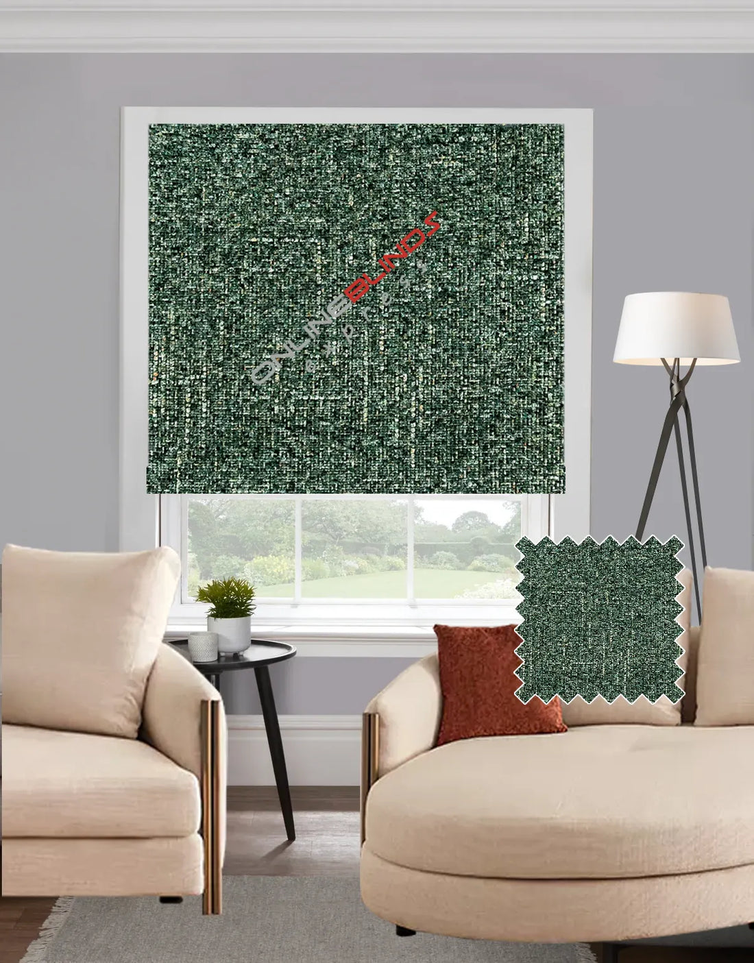 Boucle Amazonite EB - Roman Blind