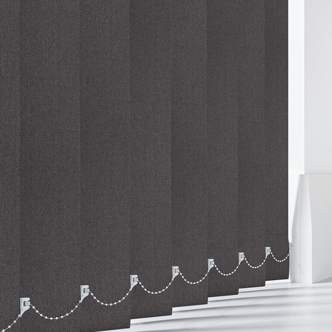 Cairo Brown - Blackout Vertical Blinds