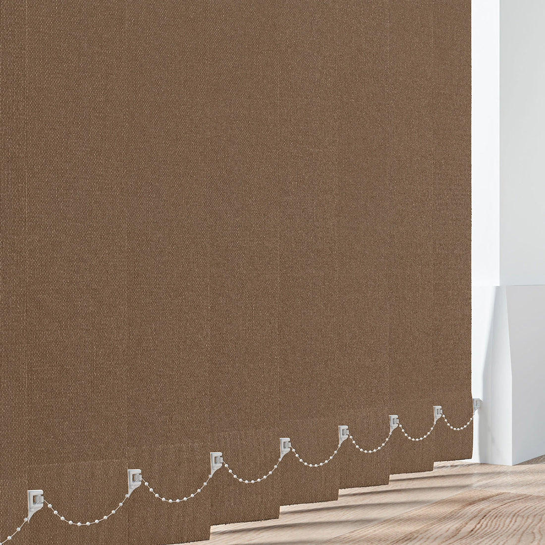 Cairo Chocolate - Blackout Vertical Blinds