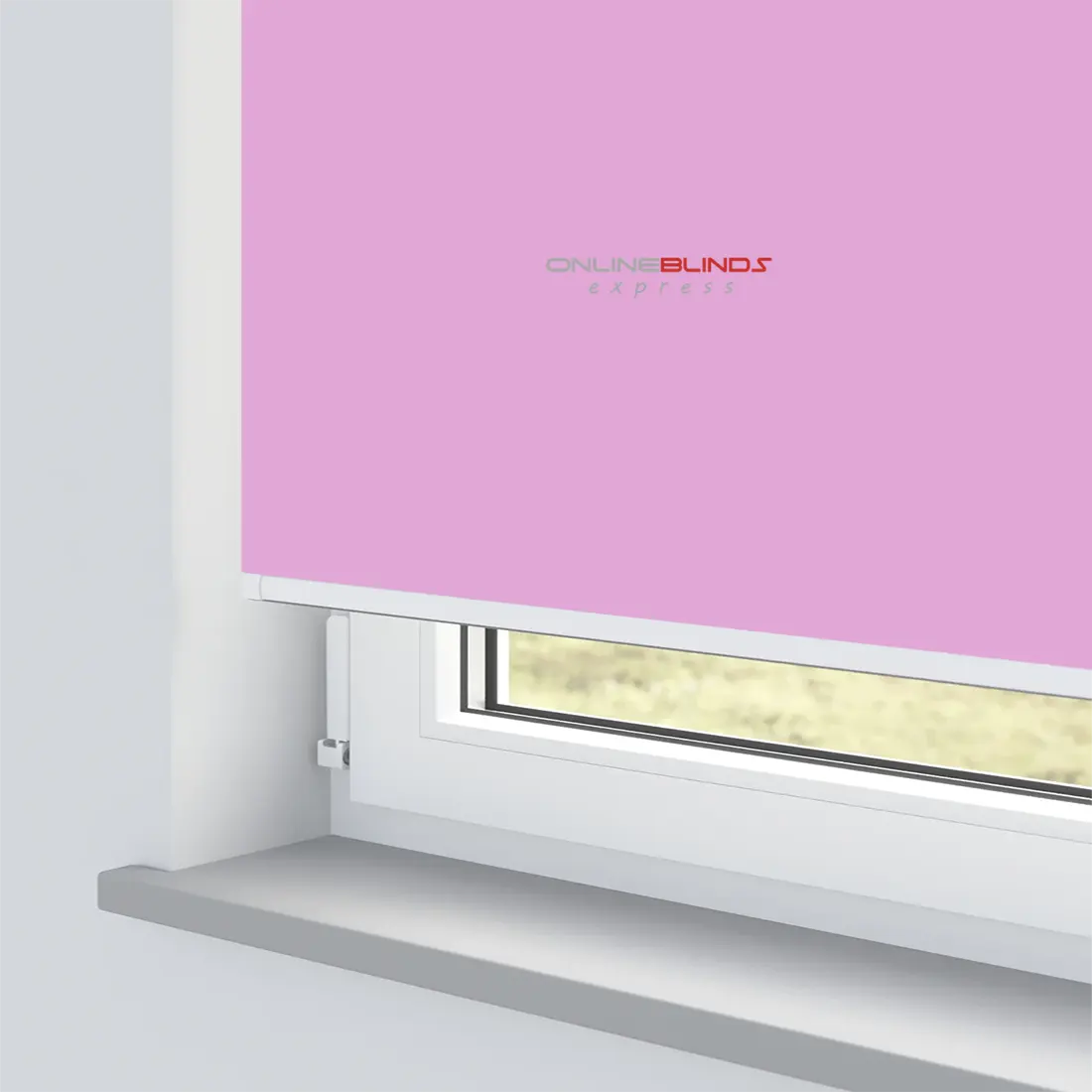 CAIRO PINK MOTORISED ROLLER BLIND