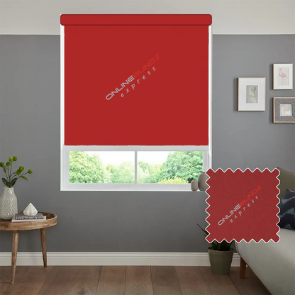 CAIRO RED – BLACKOUT ROLLER BLIND