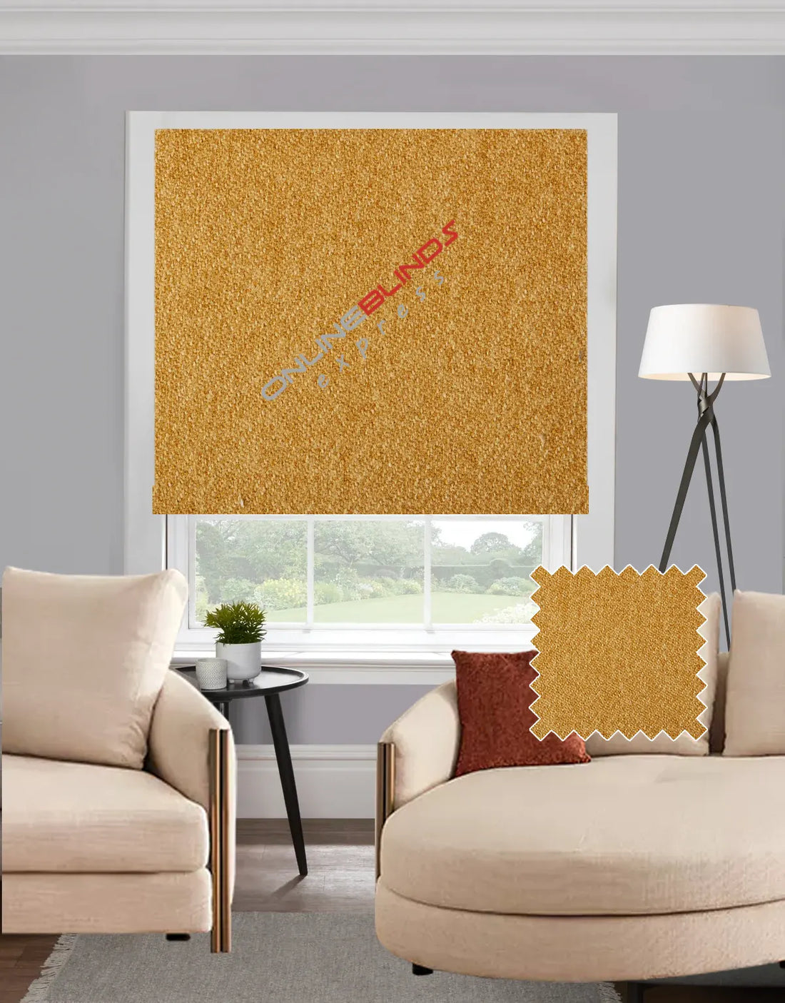 Dalyan Gold EB - Roman Blind