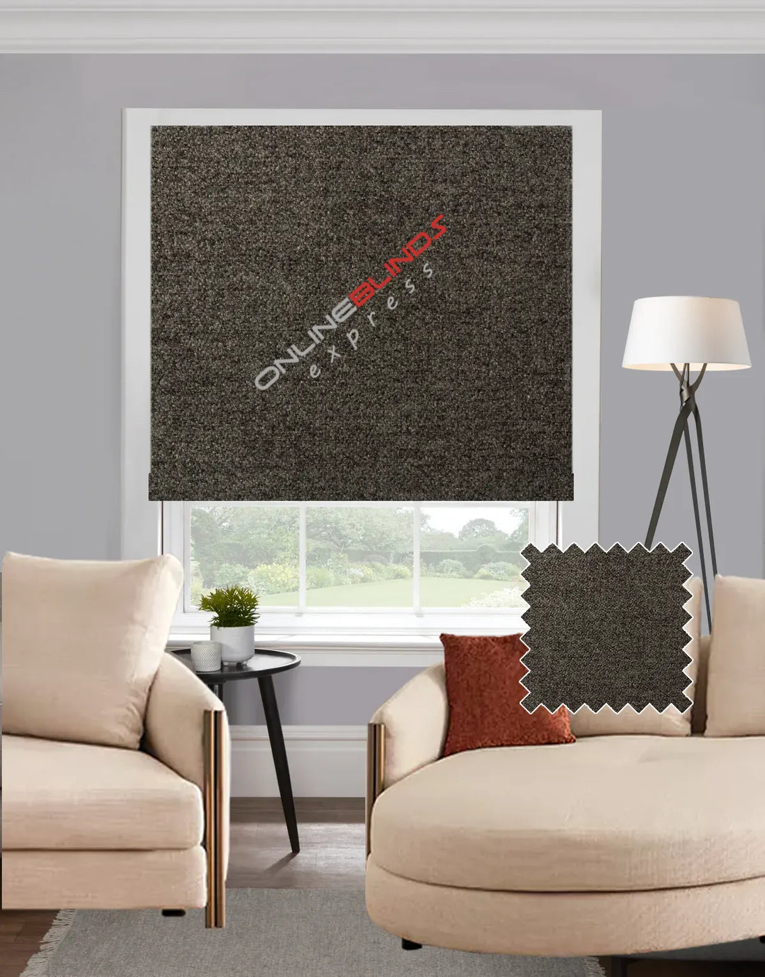 Dalyan Steel EB - Roman Blind