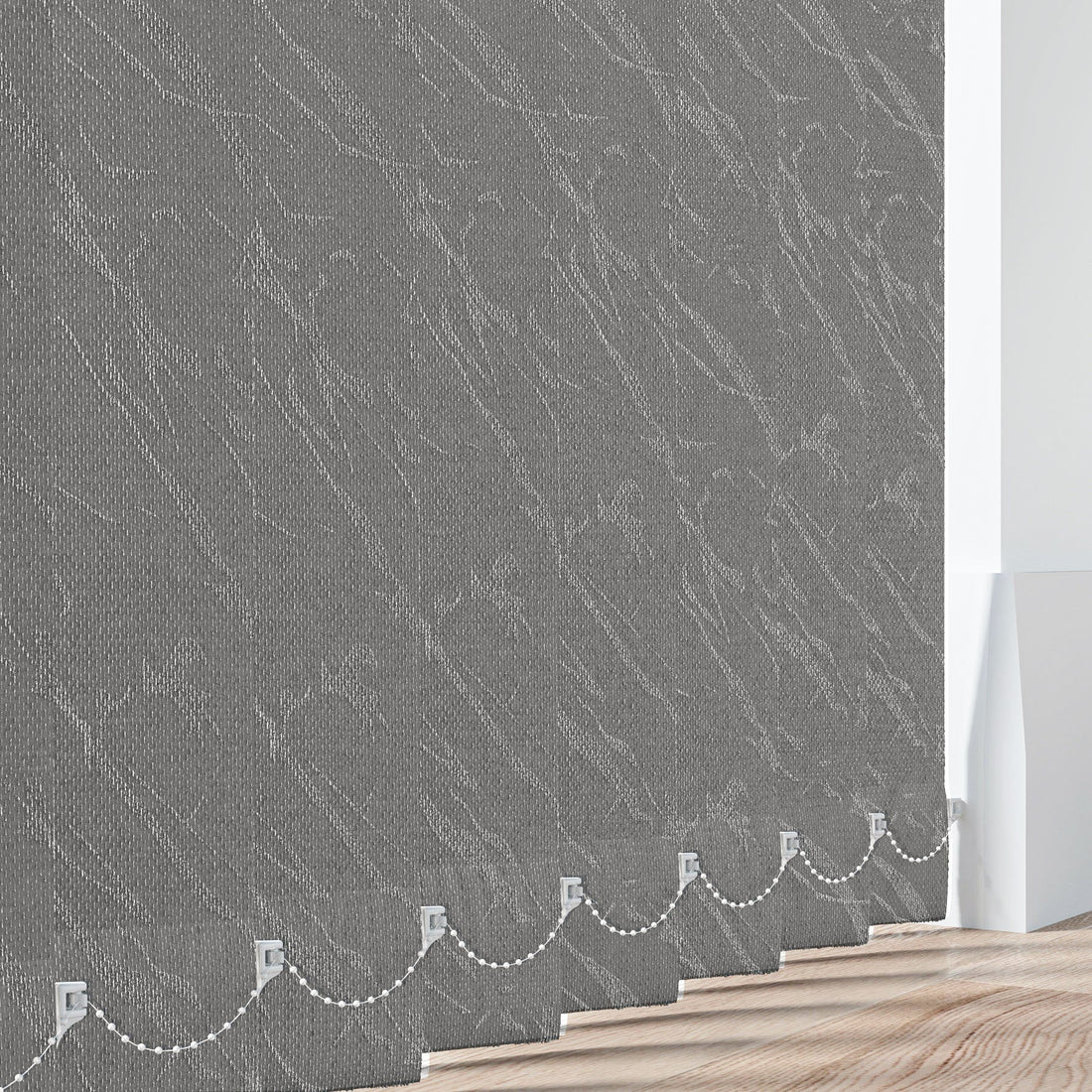 Fiesta Steel - PVC Waterproof Vertical Blinds