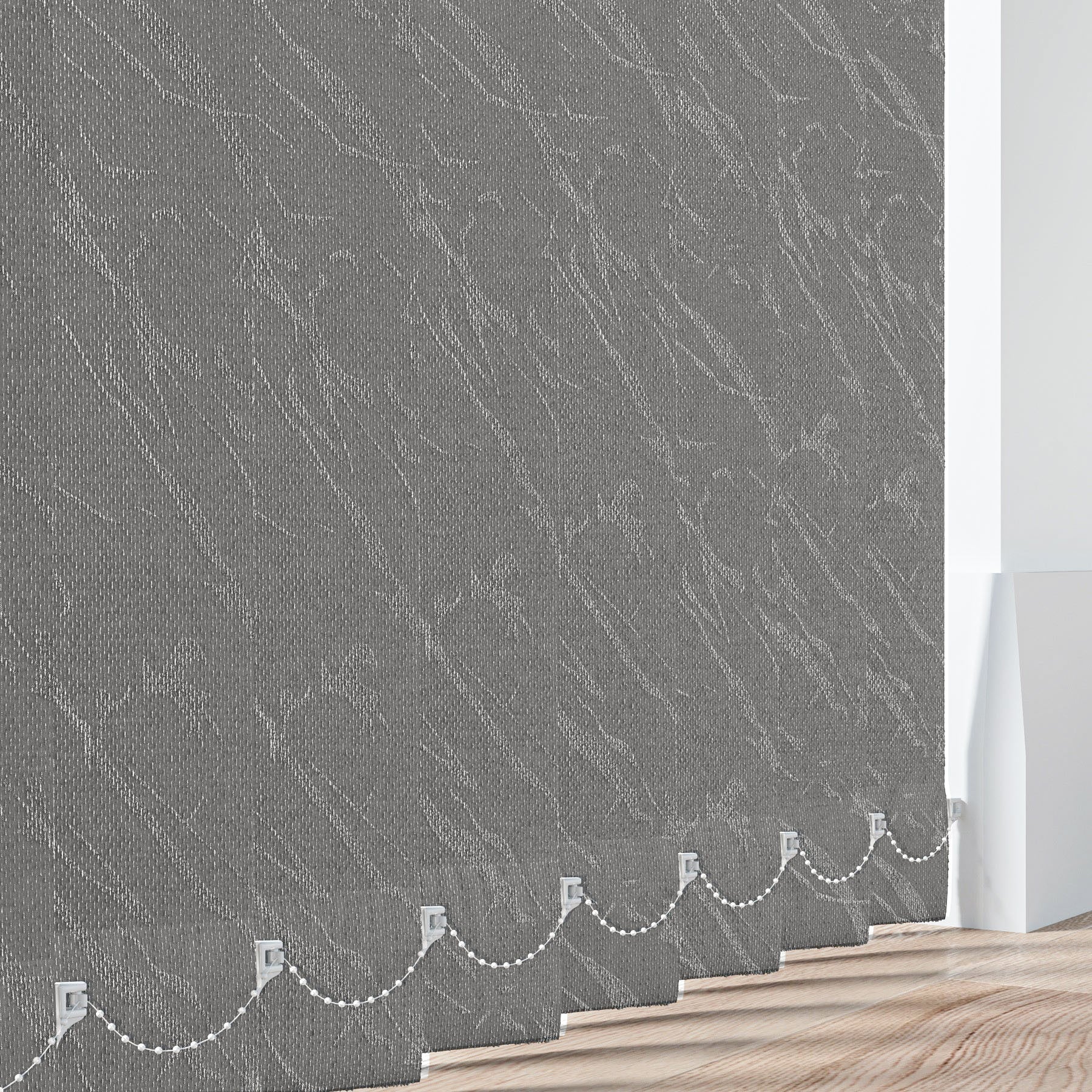 Fiesta Steel - PVC Waterproof Vertical Blinds