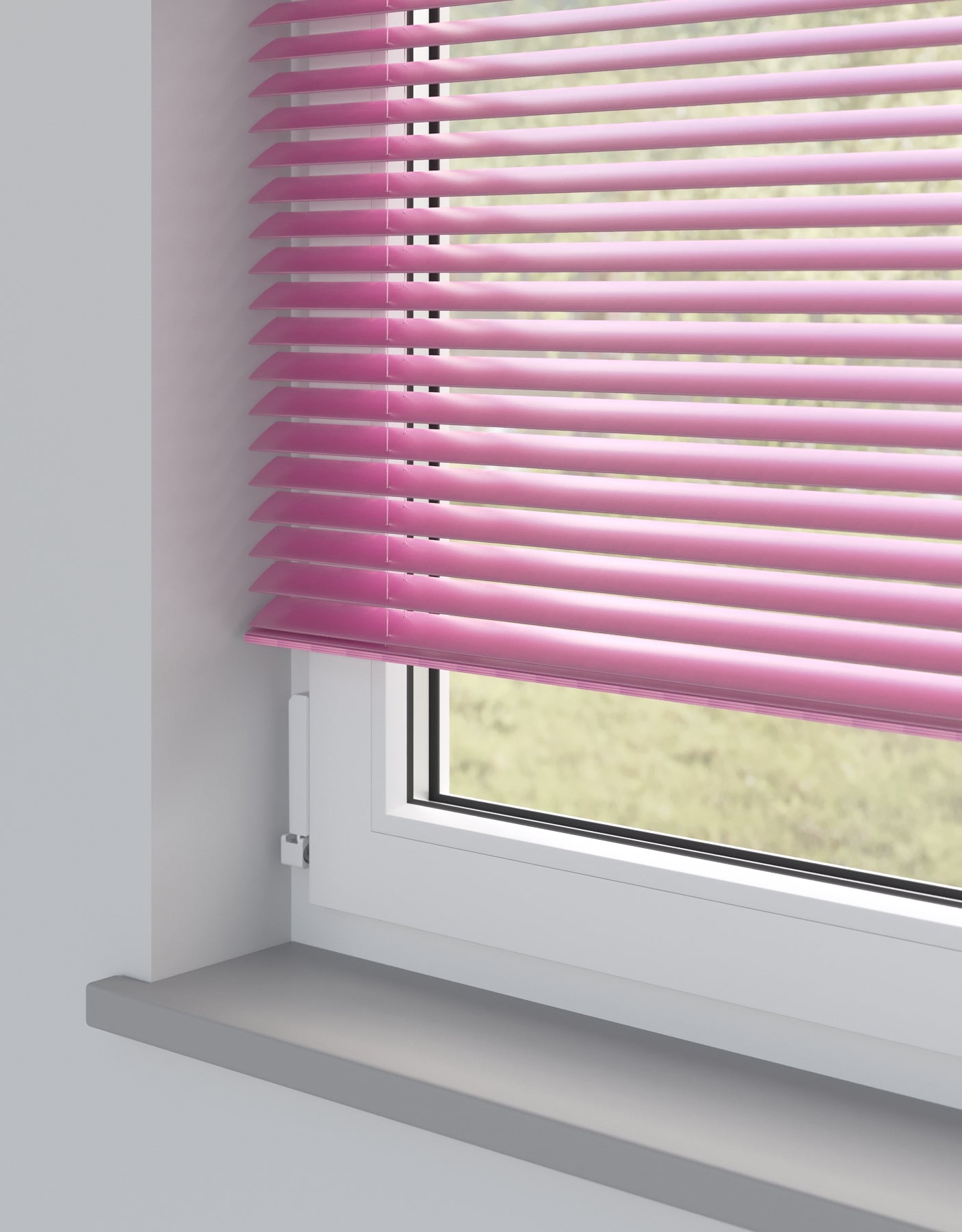 Fuschia Standard Metal Venetian Blind