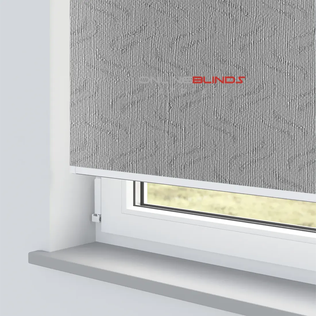 GRAVITY GREY MOTORISED ROLLER BLIND