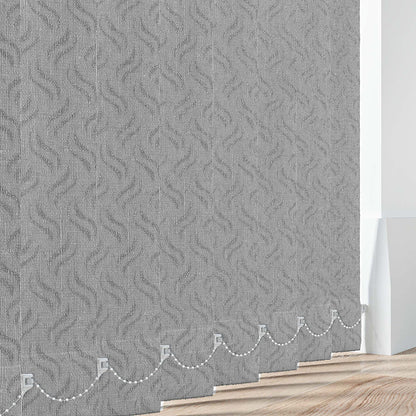 Gravity Grey - PVC Waterproof Blackout Vertical Blinds