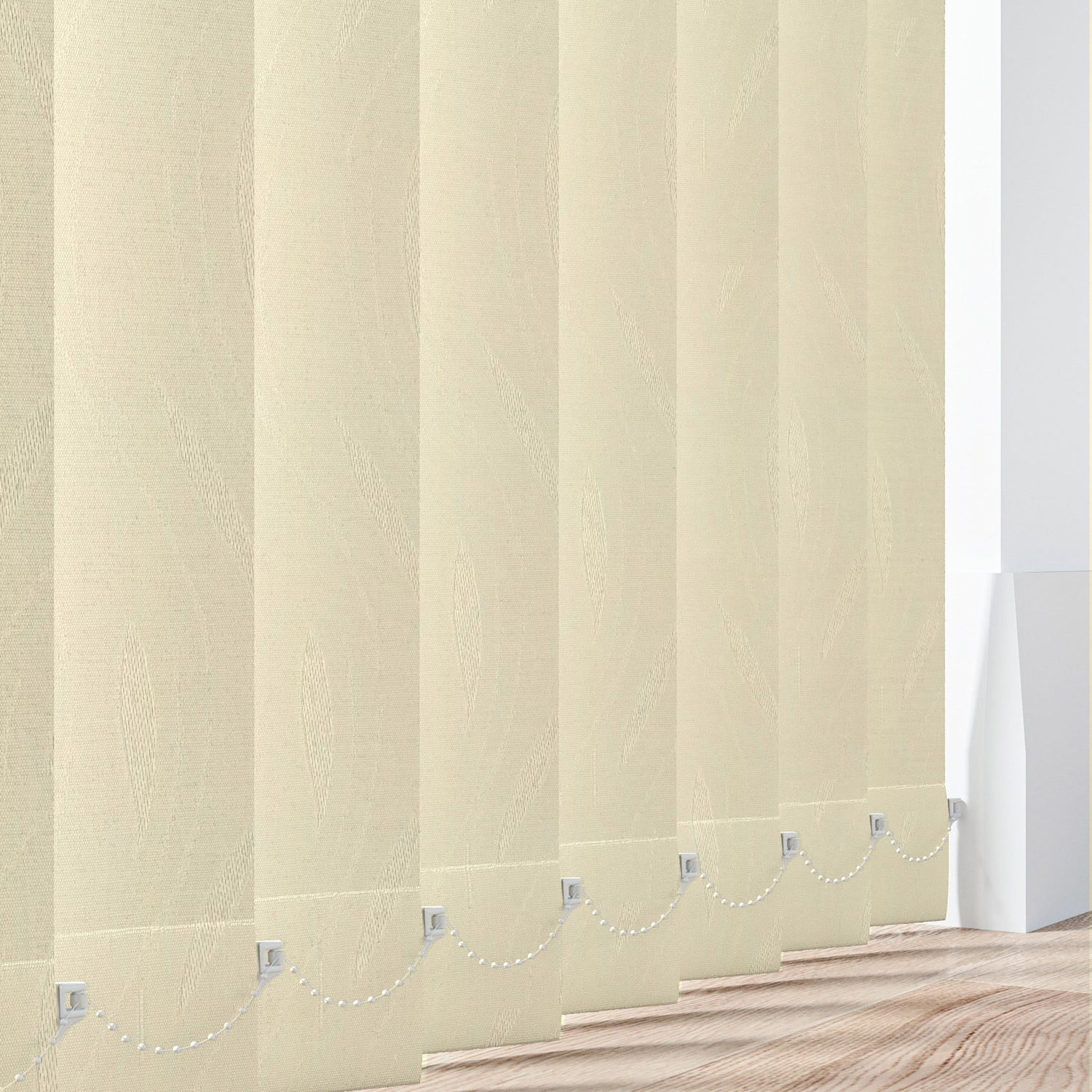 Henley Cream - Vertical Blinds