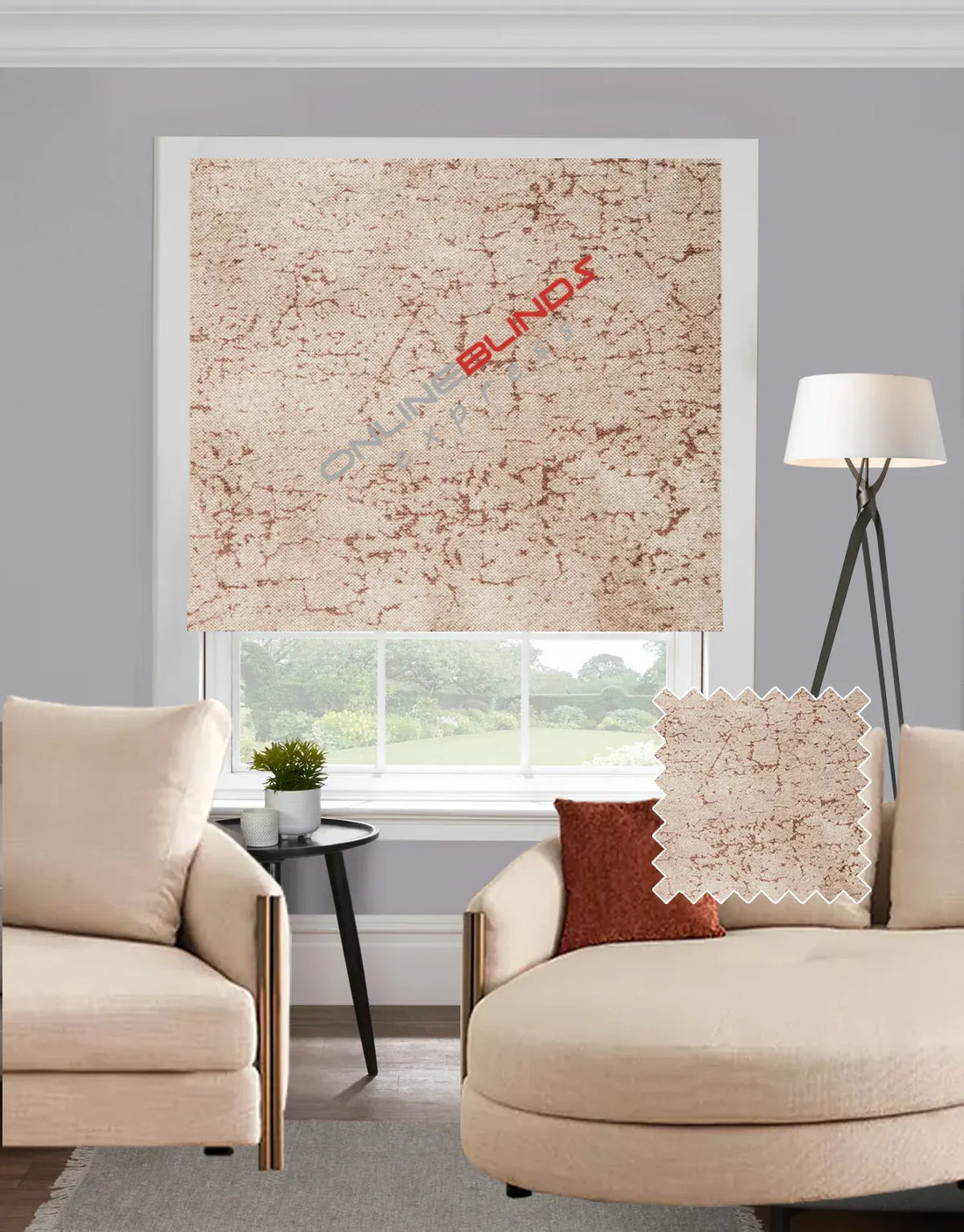 Istanbul Stone EB - Roman Blind
