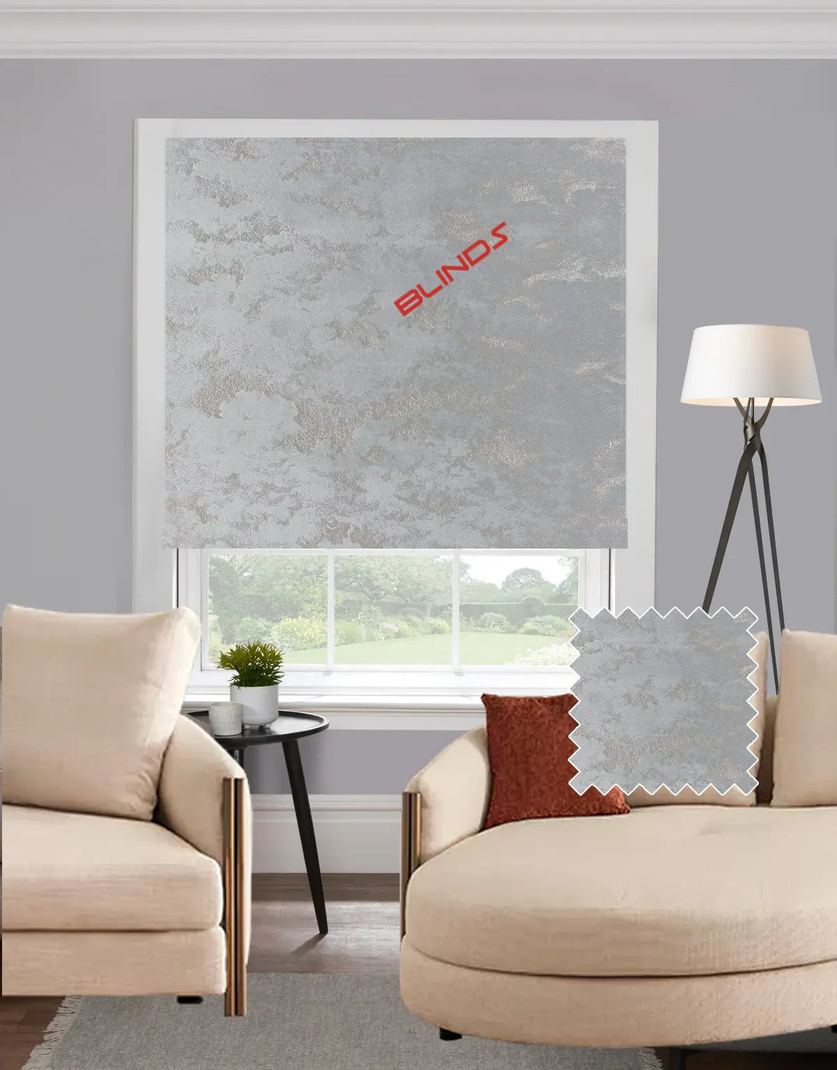 Izmir Glacier EB - Roman Blind