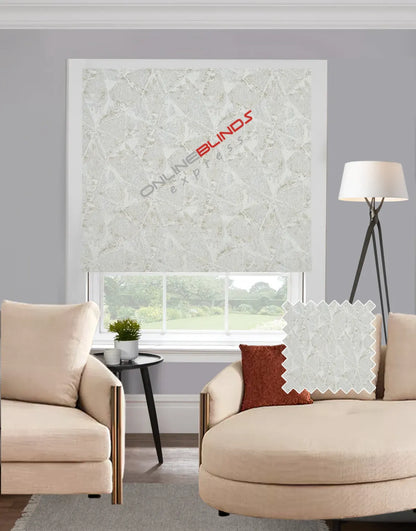 Karina Ivory EB - Roman Blind